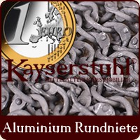 Vernietetes Kettengeflecht aus Aluminium