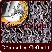 Vernietetes Kettengeflecht aus Aluminium