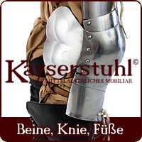 Rüstungsteile für Beine, Knie und Füße