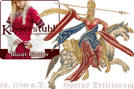 Mittelalterlich inspirierte Gewandung für Frouwen