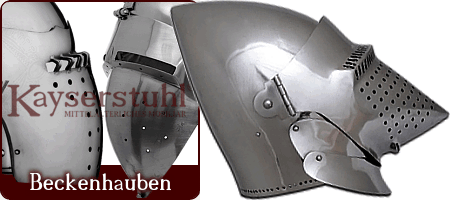 Hundsgugeln und andere Beckenhauben (ca. 1300 - 1420 n. Chr.)