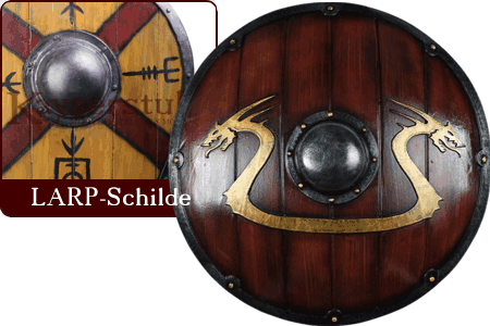 LARP-Schilde und LARP-Buckler