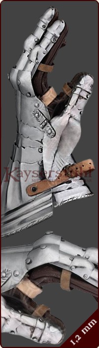 Deutsche Panzerhandschuhe 1450-1500 (Paar)