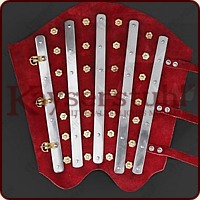 Beinschienen "Günther von Schwarzburg" (Paar)