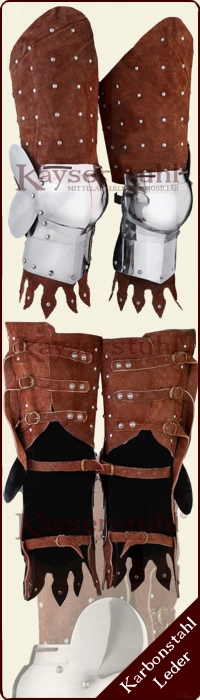 Beinzeug "Günther von Schwarzburg" (Paar)