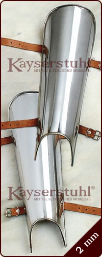 Beinschienen 2,0 mm Typ 01 (Paar)