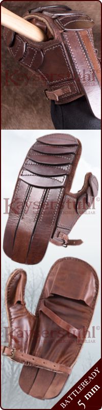 Gepolsterter Lederfäustling "Huscarl"