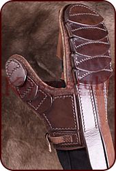 Gepolsterter Lederfäustling "Huscarl"