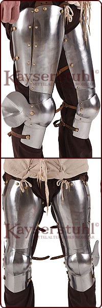 SpäMi-Beinzeug mit Kniebuckeln (Paar)