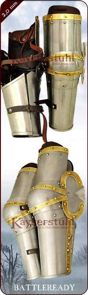 Spätmittelalterliches Armzeug "Churburg" (1,6/2,0 mm)