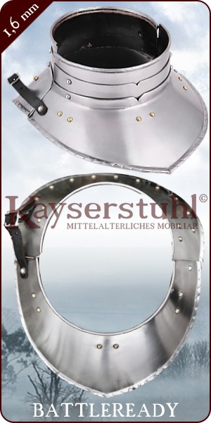 Zweiteiliger Ringkragen mit Meuchelschutz