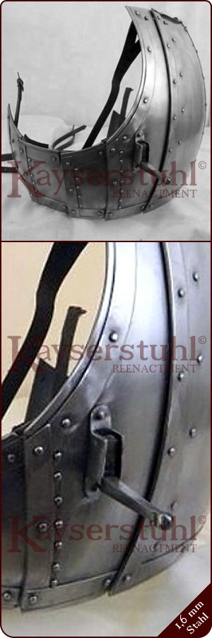 Brust- & Rückenpanzer "Churburg" mit Lanzenhaken