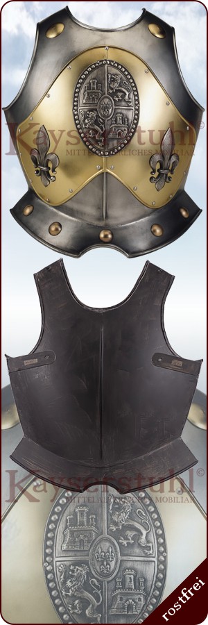 Spanischer Brustpanzer "Fleur de Lis" (16. Jh.)