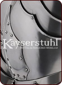 Kürass mit Bauchreifen-Geschübe und Magenblech