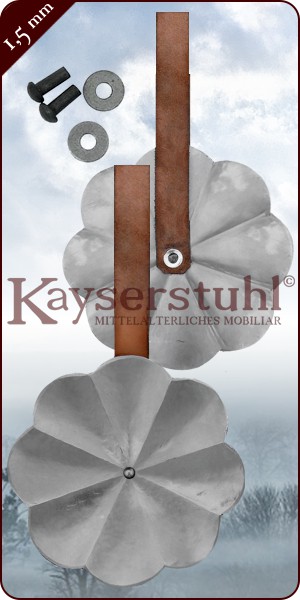Rosettenförmige Schwebscheiben (1,5 mm)