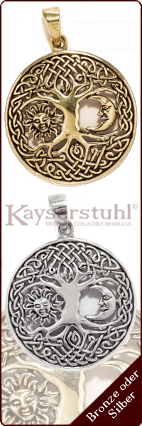 Lebensbaum mit Sonne & Mond