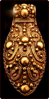Amulett "Schalenfibel" (Bronze)