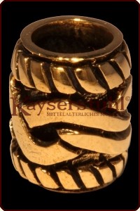Keltische Bart- & Lockenperle Typ I (Bronze)
