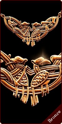 Collier "Celtic Worlds" mit Kette (Bronze)