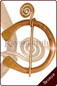 Fibula (Ringfibel aus Bronze) 