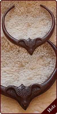 Halsreif "Drache" (Holz) 