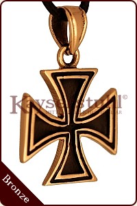 Mittelalterlicher Anhänger "Kreuz I" (Silber)