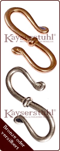 Wikingerzeitlicher Schmuckhaken in 2 Größen