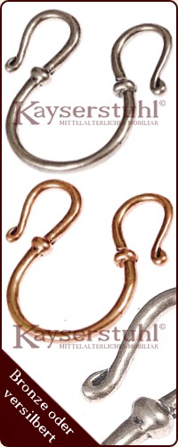 Wikingerzeitlicher Schmuckhaken in Omegaform