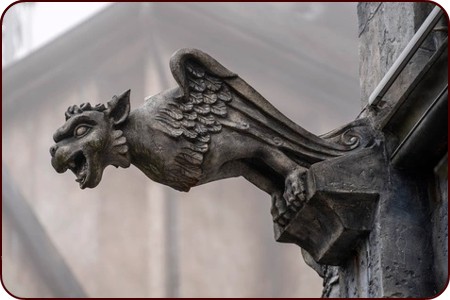 Ein Gargoyle, kein Drache