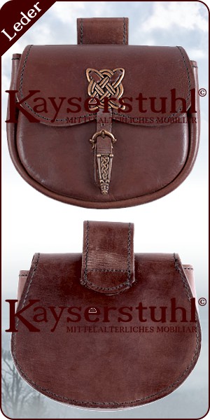 Gürteltasche "Vikings" mit Beschlägen im Wikinger-Stil