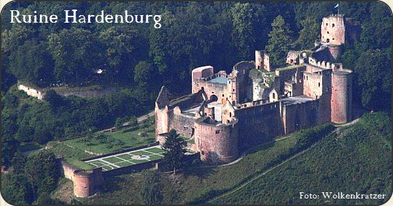 Leininger Burgruine Hardenburg (Foto: Wolkenkratzer)