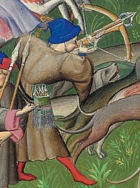 Livre de la Chasse, ca. 1407, MS M. 1044 (fol. 83v)