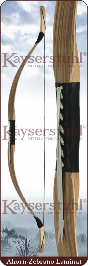 Mongolischer Reiterbogen "Zebrano" 58 Zoll