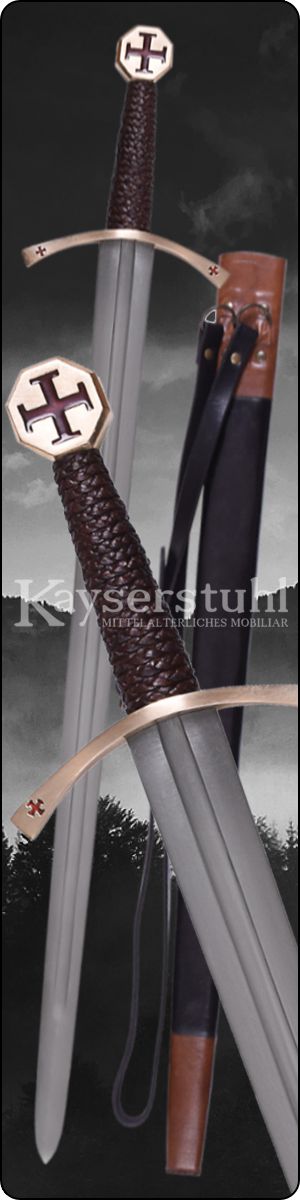 Templerschwert mit Scheide