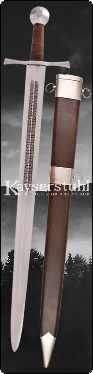 River Witham Ritterschwert mit Scheide, 13. Jh.