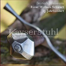 River Witham Ritterschwert mit Scheide, 13. Jh.