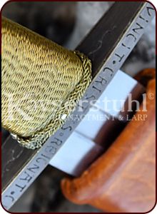 Reichsschwert "Mauritiusschwert" 12. Jh. mit Scheide