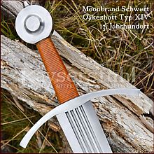 Oakeshott´s Typ XIV "Moonbrand" Schwert mit Scheide