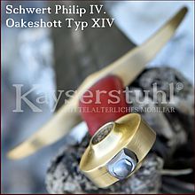 Graviertes Schwert Philip IV. mit Scheide, 14. Jh