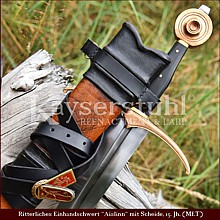 Ritterschwert Aislinn mit Scheide, 15. Jh