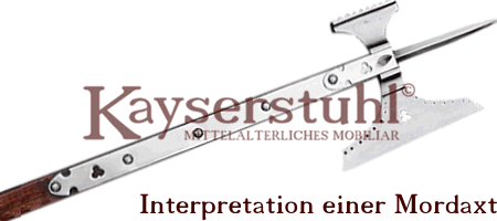 Interpretation einer Mordaxt