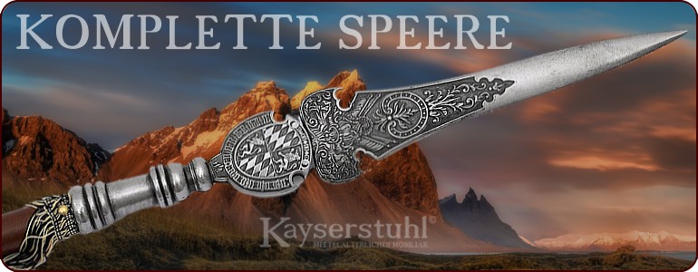 KOMPLETTE LANZEN & SPEERE