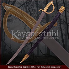 Französischer Briquet-Säbel inkl. Scheide (Deepeeka)