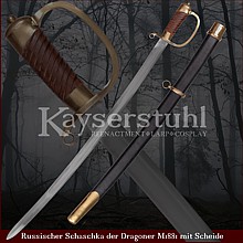Russischer Säbel "Schaschka" der Dragoner inkl. Scheid