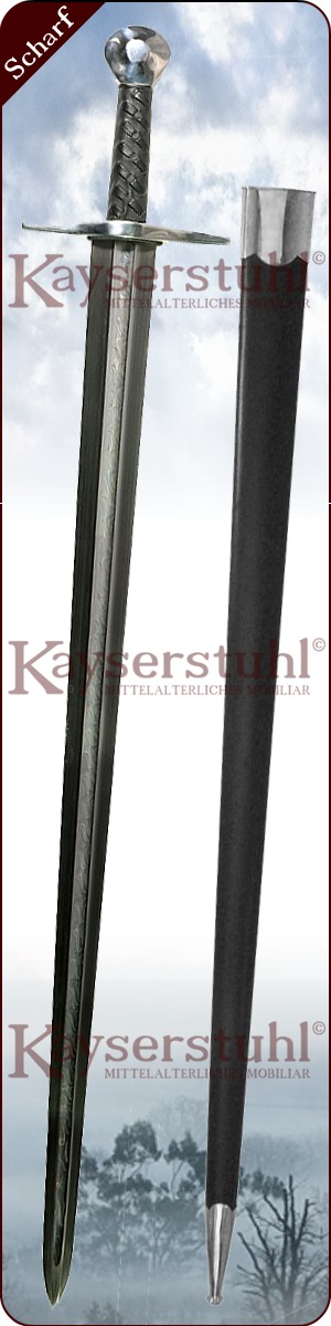 Einhandschwert Sir William Marshall mit Scheide