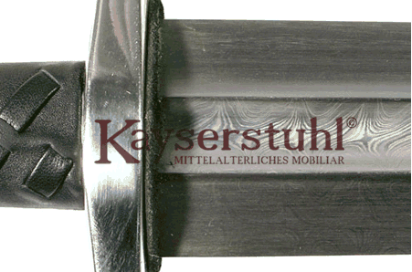 Einhandschwert Sir William Marshall (Damast) mit Scheide