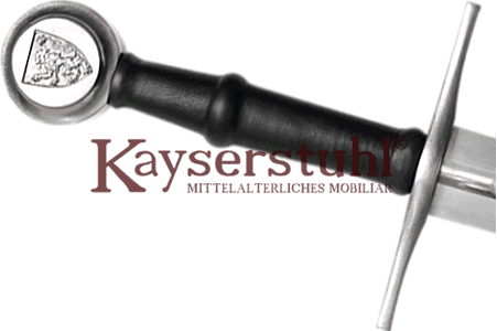 Rheinländer Bastardschwert mit Scheide