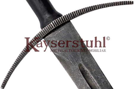 Europäisches Bastardschwert mit Scheide