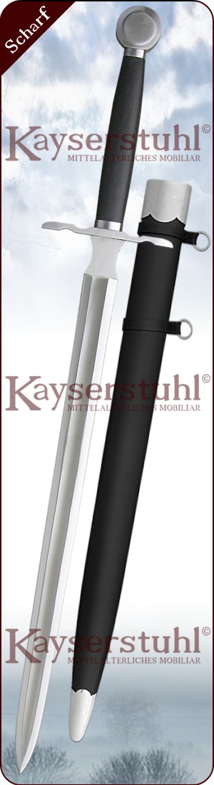 Schwert zu Anderthalbhand mit Scheide