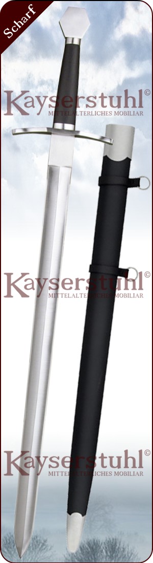 Einhänder-Schwert "Agincourt" mit Scheide